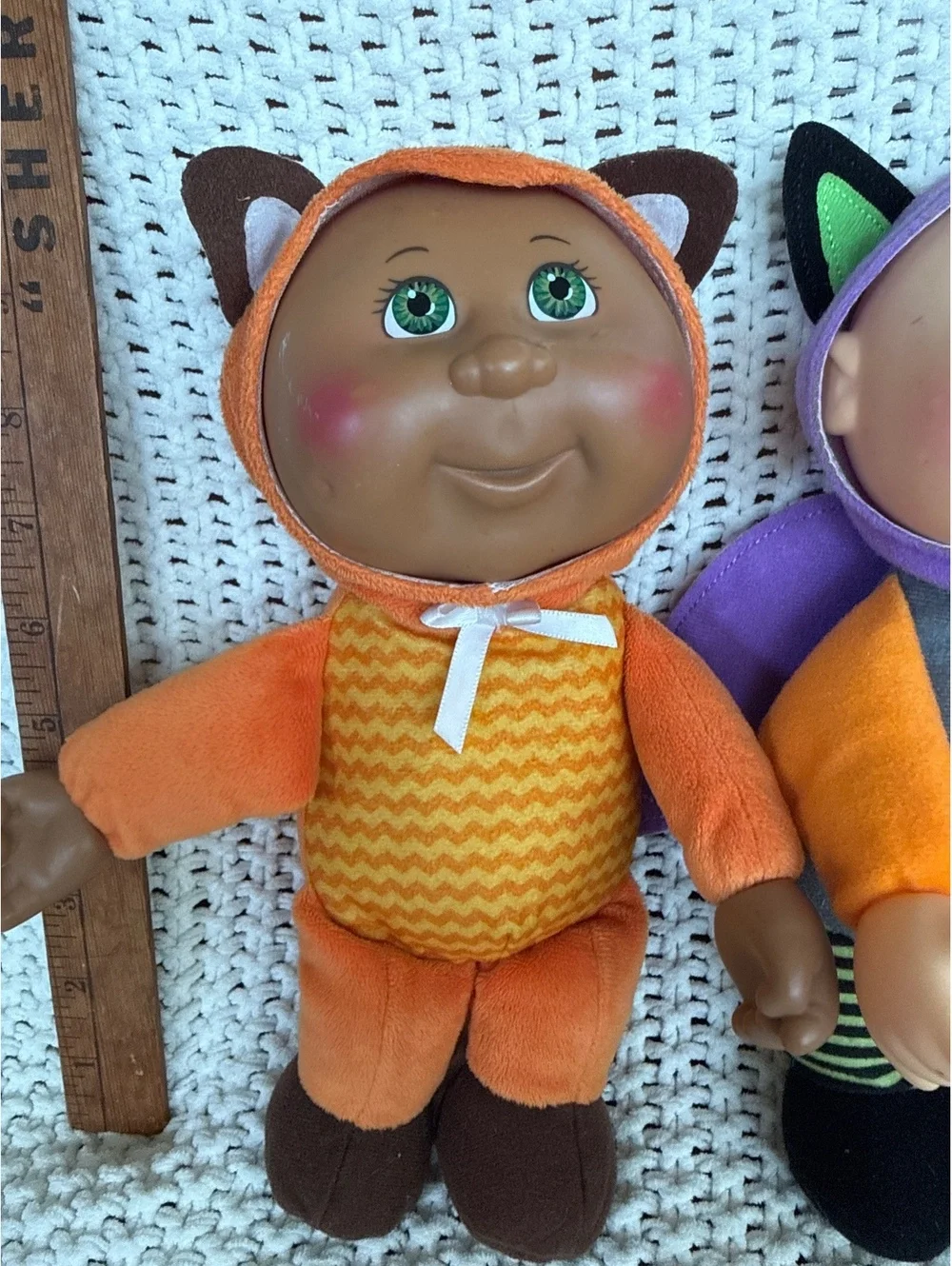 Cabbage Patch Kids Plush Dolls Set of 2 in Animal Costumes
